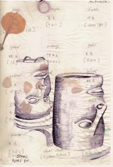 in my sketchbook