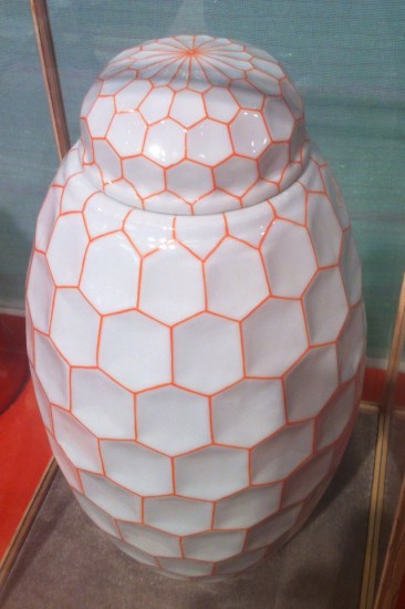 ORANGE RESILLE porcelain . Fabienne Jouvin
