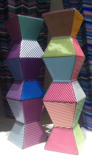 New porcelain Candle holders FACETTES . Fabienne Jouvin
