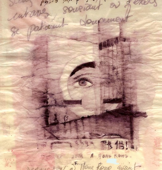 Hong Kong road   sketch book