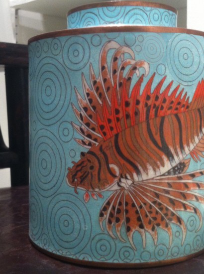 cloisonné TROPICAL FISH . Fabienne JOUVIN cloisonné TROPICAL FISH . Fabienne JOUVIN