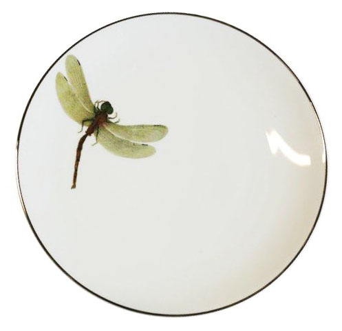 Plate DRAGONFLY . Fabienne Jouvin for Asiatides Plate DRAGONFLY . Fabienne Jouvin for Asiatides