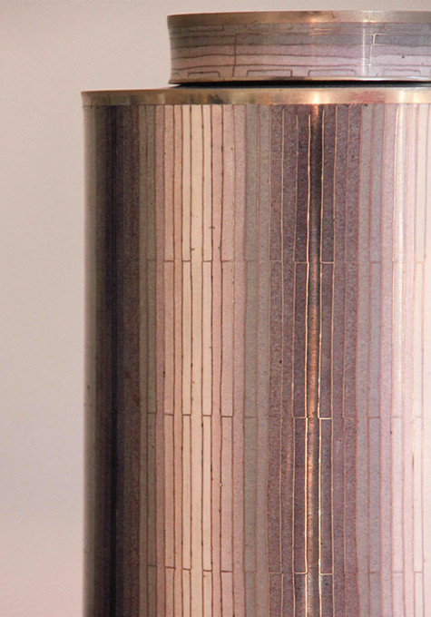 Cloisonné GREY STRIPES